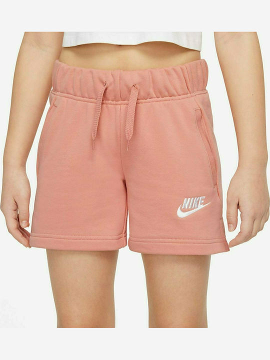 Αθλητικό Παιδικό Σορτς/Βερμούδα Sportswear Club Ροζ