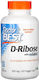 Doctor's Best D-Ribose 850мг Специална Хранителна Добавка 120 вегетариански капсули