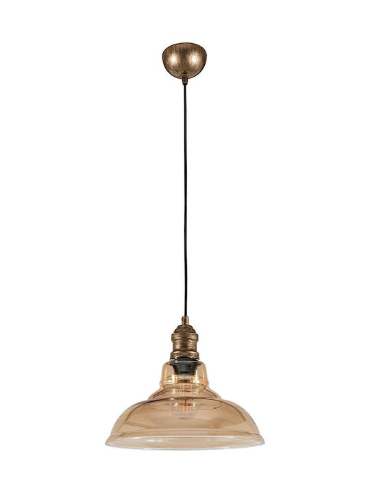 ARlight PDT 1459 HN Pendant Light Honey Bell with Socket E27 28x119cm