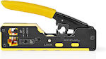 Nedis CCGG89510BK Ethernet Internet Cable Crimping Plier RJ12, RJ45 233-2174