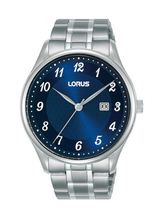 Lorus Watch Battery with Silver Metal Bracelet