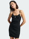 Superdry Code Essential Mini All Day Φόρεμα με Τιράντα Μαύρο