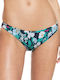 Blossom Babe Smocked Bikini Slip Mood Indigo