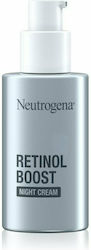 Neutrogena Boost Moisturizing & Αnti-aging Night Cream Suitable for All Skin Types with Retinol / Hyaluronic Acid 50ml