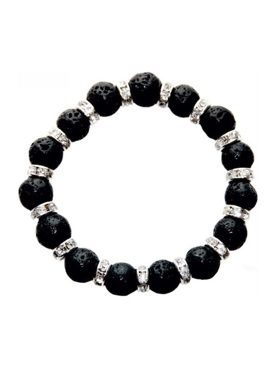 Bracelet with Lava Stones