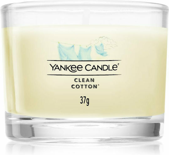 Yankee Candle Aromatisch in Gefäß Saubere Baumwolle