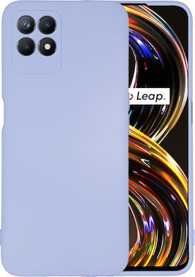 Sonique Silicone Back Cover Lilac (Realme 8i)