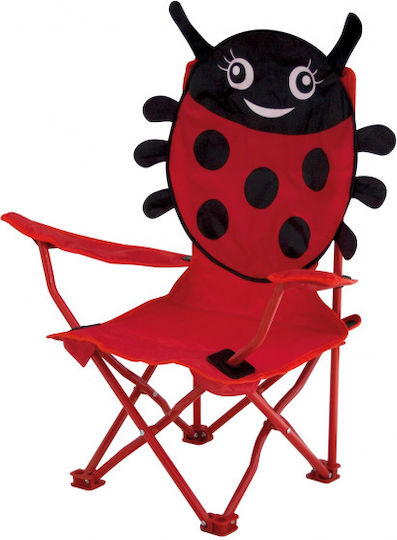 Eurotrail Love Bug Child Chair Beach Red 41x32cm