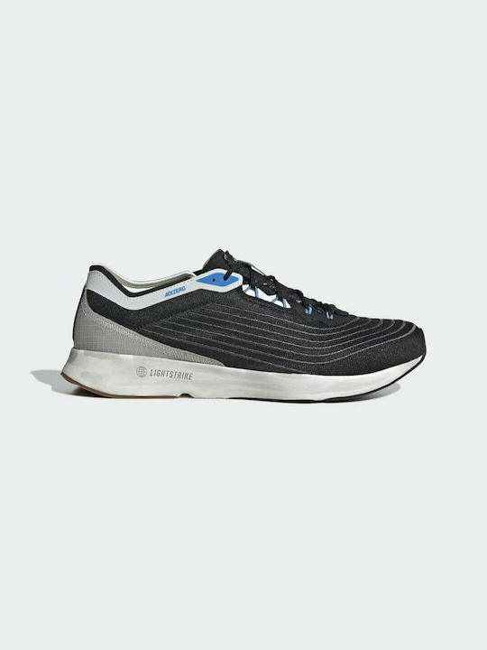 Adidas Parley x Adizero Ανδρικά Αθλητικά Παπούτσια Running Core Black / Grey Five / Pulse Blue
