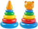 ToyMarkt Stacking Toy Pyramid with Sounds (Various Designs/Assortments of Designs) 1pc