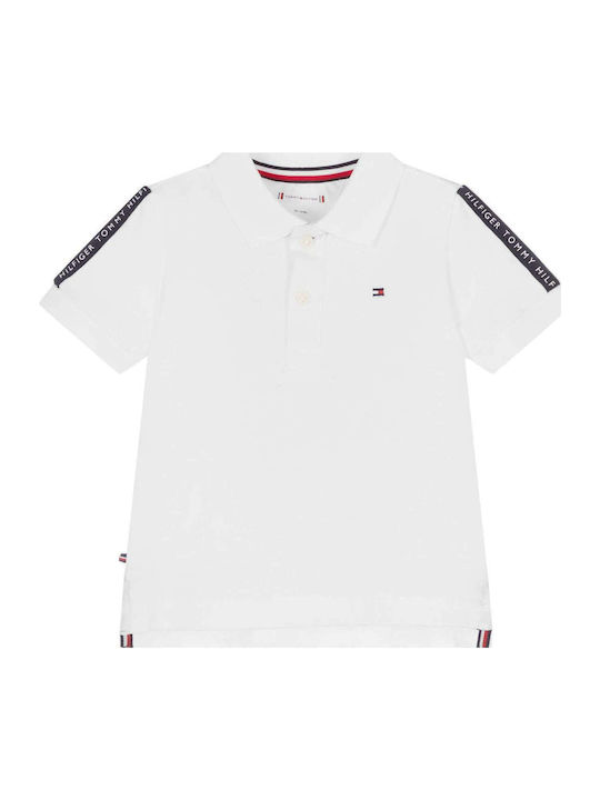 Tommy Hilfiger Kids' Polo Short Sleeve White KN0KN01434-YBR