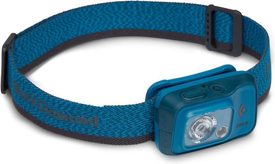 Black Diamond Rechargeable Headlamp LED IPX8 with Maximum Brightness 350lm Cosmo 350 BD620673 Olive Blue