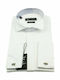 19V69 Novara Men's Shirt Long Sleeve Cotton White