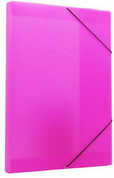 Groovy Groovy Plastic File Box with Rubber Band 36x4x26cm