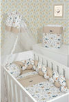 Nautica Baby Crib Bedding Set Sea Friends 3pcs Beige