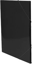 Salko Paper Plastic File Box with Rubber Band