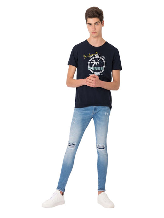 TIFFOSI JEANS SKINNY FIT HELLBLAU