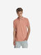 Brokers Jeans Ανδρικό T-shirt Polo Ροζ
