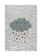Madi Cloud Kids Rug Nori Gri 130x190cm Thickness 4mm