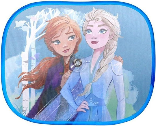 Kaufmann Πλαϊνά Σκίαστρα Αυτοκινήτου με Βεντούζα Frozen Girls 44x36εκ. 2τμχ