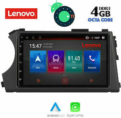 Lenovo Car Audio System for Ssangyong Actyon / Kyron / Aktyon 2006-2015 (Bluetooth/USB/AUX/WiFi/GPS/Apple-Carplay/CD) with Touch Screen 9"