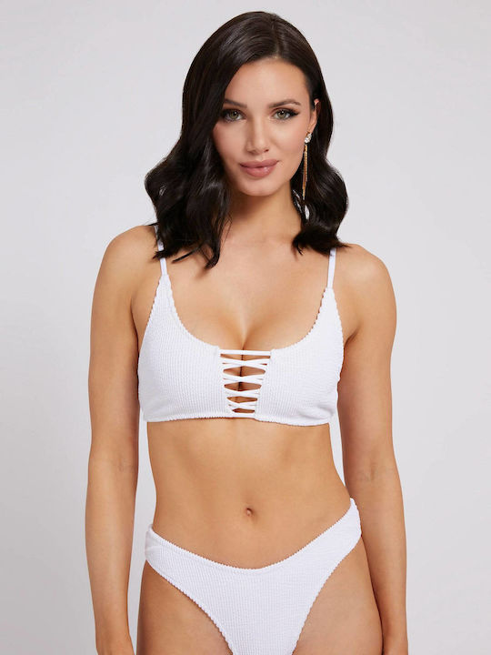 Guess Bikini Μπουστάκι Λευκό