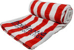 Noidinotte Beach Towel Red 170x90cm