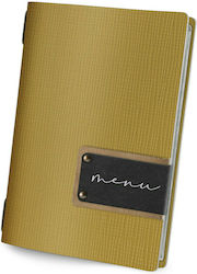 DAG Style Menu Holder Leather in Yellow Colour ...