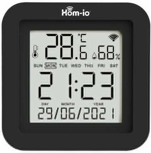 Hom-io Smart Ir Digital Thermometer & Hygrometer Für Innenraum