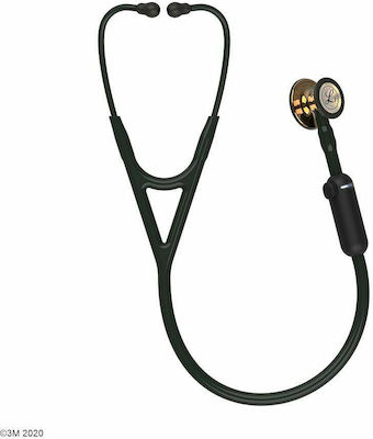 3M Core Digital Cardiology Adults Non Chill Double Head Stethoscope Black