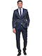 Rayan-T Herrenanzug Marineblau