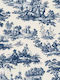 Tapet de Perete 1005x53cm Blooming Garden Ecru/Blue