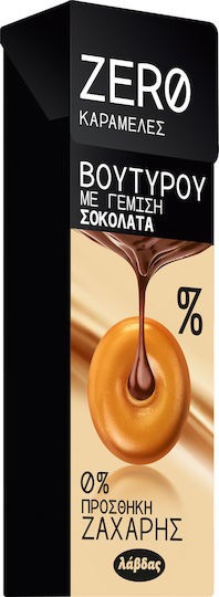 Λάβδας Καραμέλες με Γεύση Βουτύρου με Σοκολάτα Χωρίς Προσθήκη Ζάχαρης 32gr