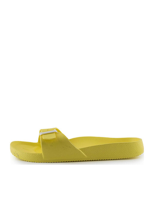 2288-0184 Women's Slides Yellow
