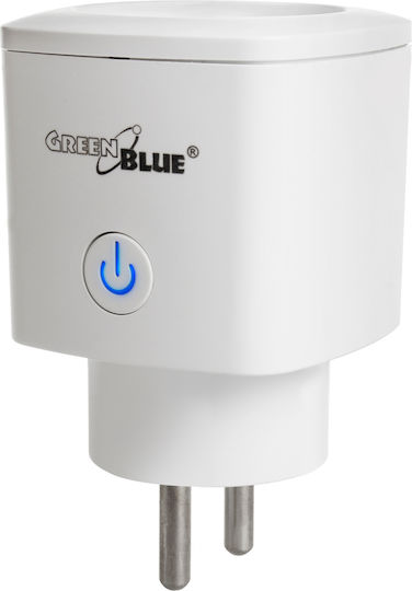 Green Blue Smart Single Socket with Switch