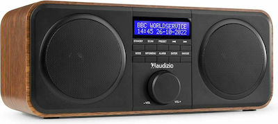 Audizio Novara Tabletop Radio DAB+ Brown