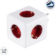 GloboStar PowerCube with Surge Protection 5 Pos...