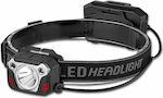 Alpin Rechargeable Headlamp LED Waterproof IPX6 with Maximum Brightness 1500lm