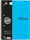 Typotrust Spiral Notebook Ruled A4 5 Subjects Light Blue 1pcs