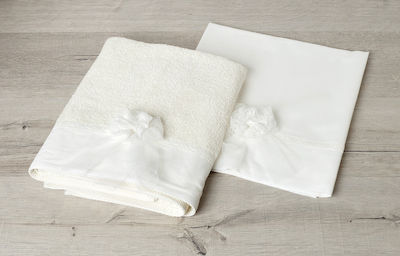 New Life Baptism Towel Set Εκρού