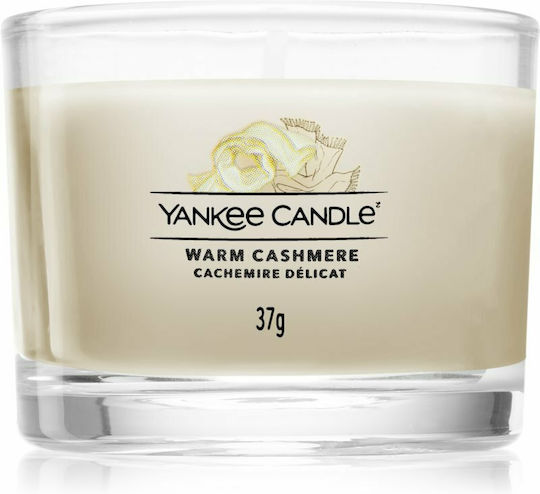 Yankee Candle Aromatic Candle In Jar With Warm Cashmere Scent 37gr