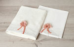 New Life Baptism Towel Set Εκρού