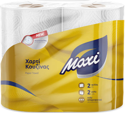 Maxi Χαρτί Κουζίνας 12x2 Ρολά 2 Φύλλων 124gr