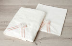 New Life Baptism Towel Set Εκρού