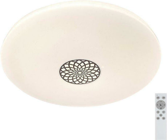 Rabalux Ophelia Smart Deckenleuchte 60cm Weiß mit Integrierter LED