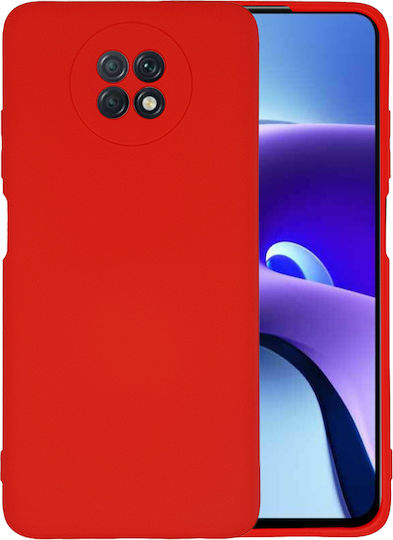 Sonique Задна корица Силикон Червен (Redmi Note 9T)