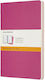 Moleskine Set 3 Notizbücher Geregelt Rosa
