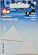Prym Θερμοκολλητικό Ραπτικής Μοτίφ Άσπρα 2.5x3.5cm 2τμχ
