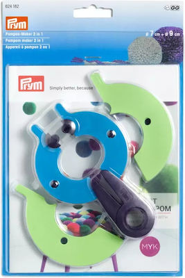 Prym Accesorii Tricotat Instrument pentru realizarea de pom-pom-uri - Mărimea mare