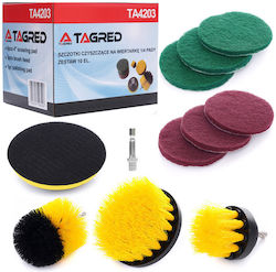 Tagred TA4203 Βούρτσα Δραπανοκατσάβιδου Σετ Tagred TA4203 Βούρτσα Δραπανοκατσάβιδου Σετ